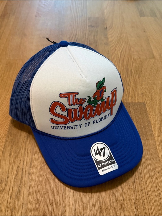 ‘47 Brand Other - 47 Blue University of Florida Gators The Swamp Mesh Trucker Hat NEW